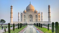 Taj Mahal (Tádžmahal) v Indii