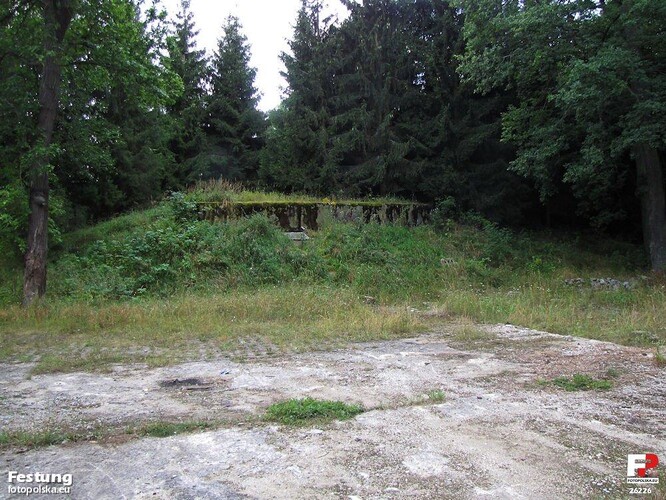 Jeden z bunkrů v oblasti Templewo.