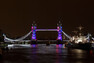 Londýnský Tower Bridge s LED osvětlením Londýnský Tower Bridge s LED osvětlením