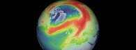 ozóná díra nad Arktidou
