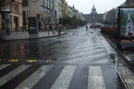 Václavské náměstí bez aut