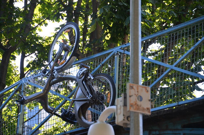 S rozvojem systémů sdílených kol, jako je Vélib', se v ulicích světových měst objevuje stále více bicyklů, které mohou vandalům připadat jako příhodná hračka, protože zdánlivě "nikomu nepatří".