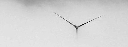 Větrná elektrárna v mlze Foto: EmmaLeP Flickr
