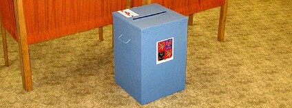 Volební místnost. Foto: Ludek Wikimedia/Commons