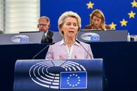 Ursula von der Leyen v Evropském parlamentu