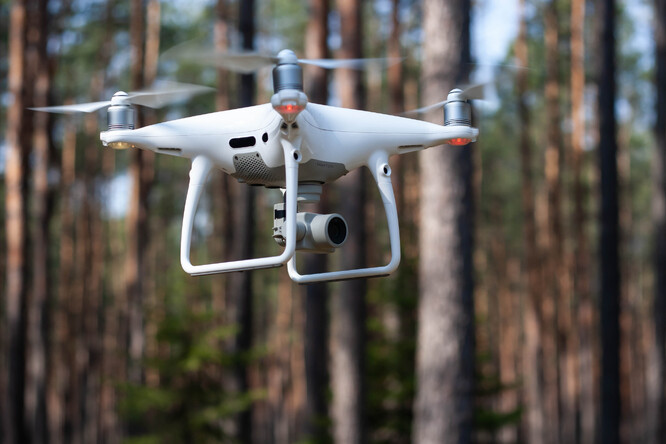 Dron se pro moderní lesníky stal užitečným nástrojem.