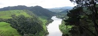 Řeka Whanganui na Novém Zélandu