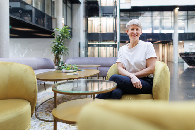 Zuzana Zděnková, projektová manažerka nadace. Zuzana Zděnková, projektová manažerka nadace.