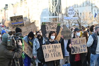 demonstrace Greenpeace Turów