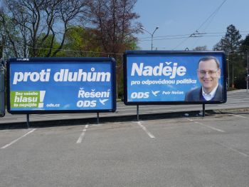 Volební billboardy ODS