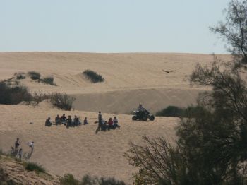 Ašdodská duna, Izrael.