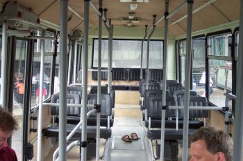 Prázdné autobusy ve Valašském Meziříčí