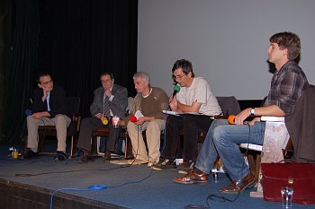 Debata v rámci festivalu Třetí pól v kině Aero.
