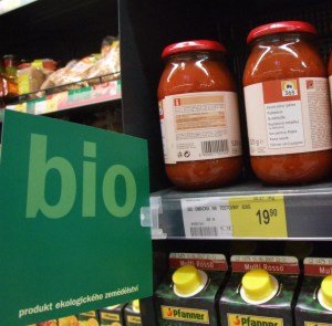 Biopotraviny v prodejně Delvita